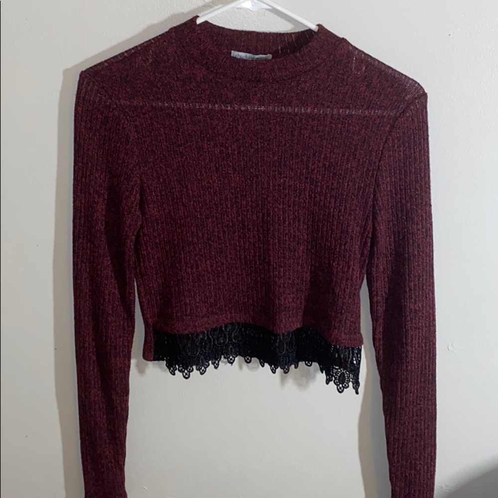 Charlotte Russe Cropped Sweater Size M